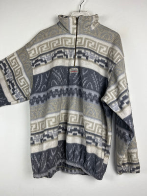 Vintage Fleece Half-Zip Sweater (L)