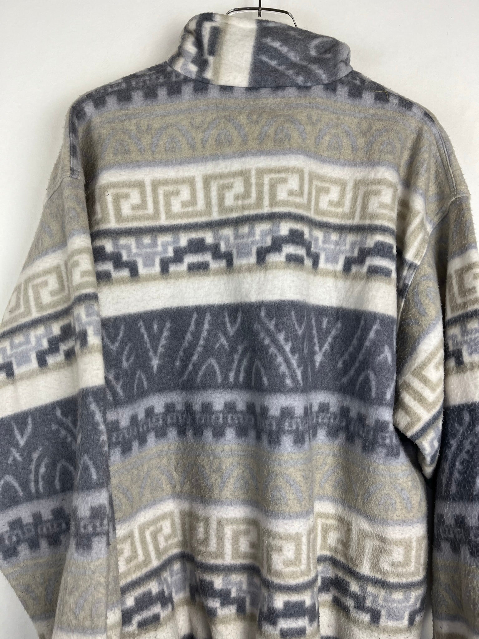 Vintage Fleece Half-Zip Sweater (L)