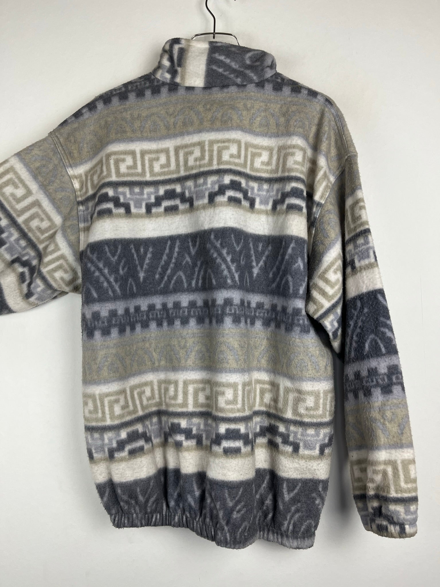 Vintage Fleece Half-Zip Sweater (L)