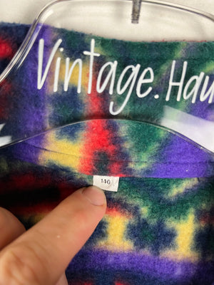 Vintage Fleece Half-Zip Sweater (M-L Frauen)