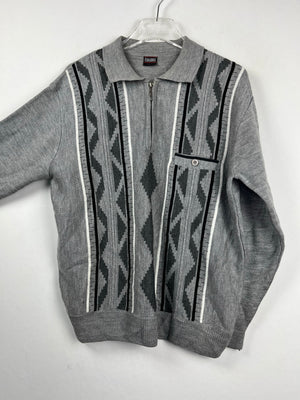 Vintage Half-Zip Sweater (M)