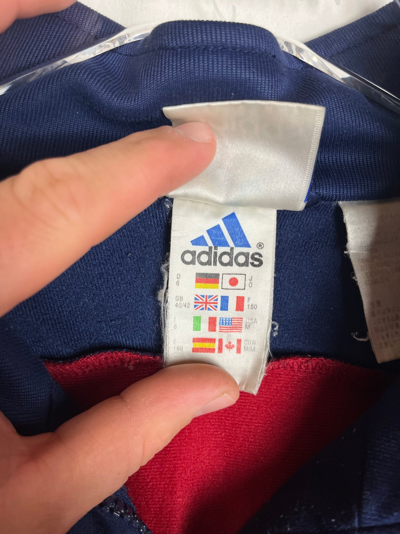 Vintage Adidas Sweatshirtjacke (L)