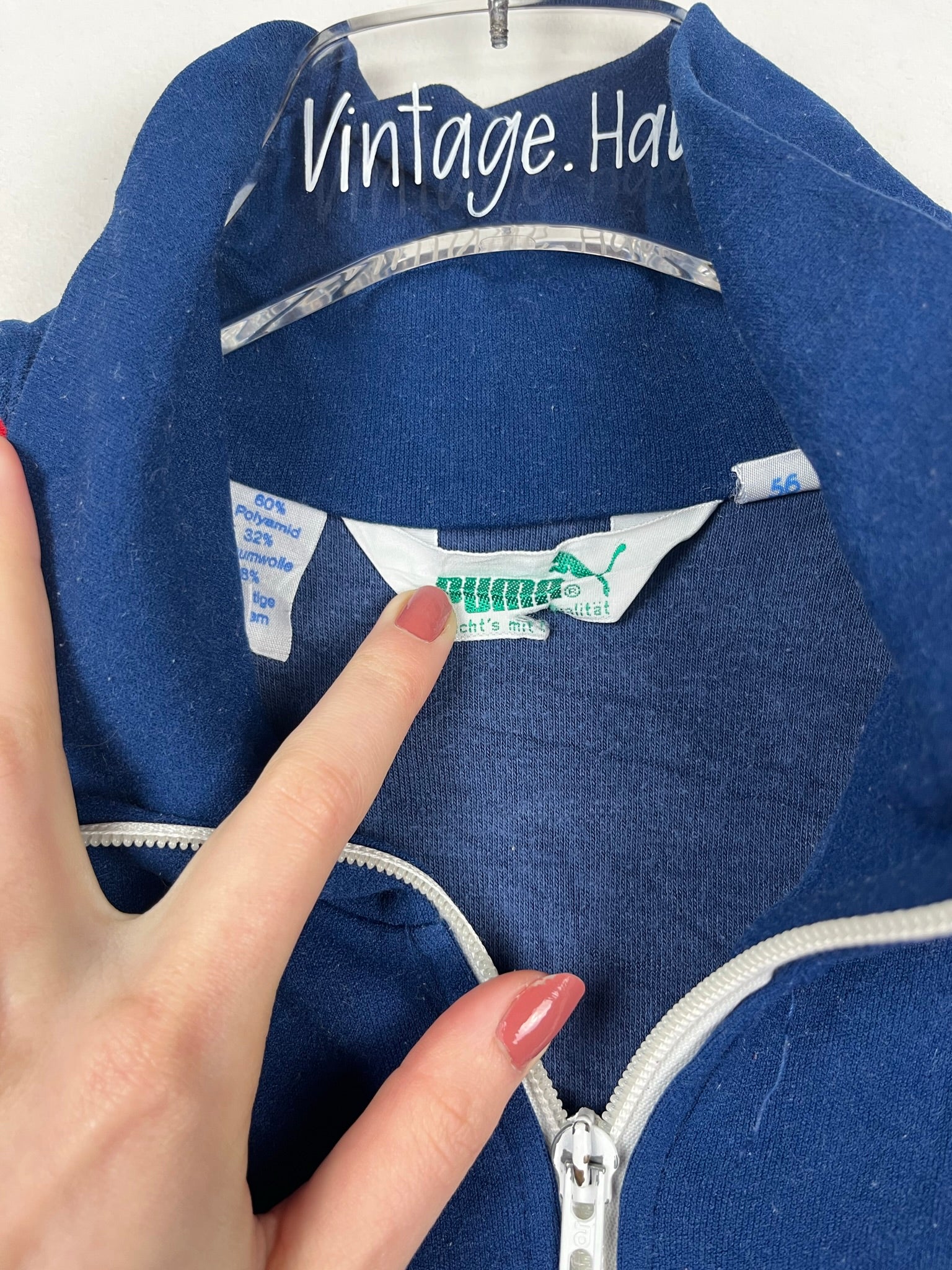 Vintage Puma Sweatshirtjacke (S-M)