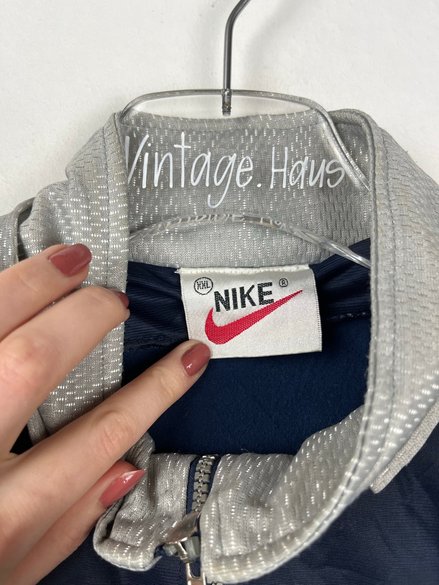 Vintage Nike Sweatshirtjacke (L-XL)