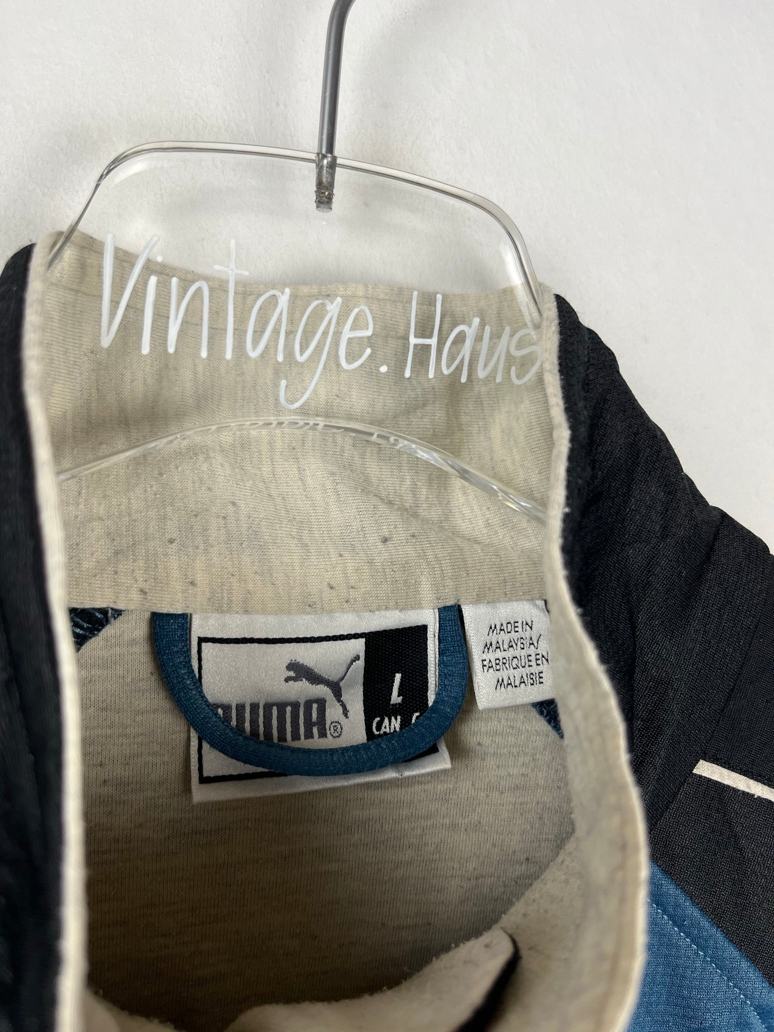 Vintage Puma Sweatshirtjacke (L)