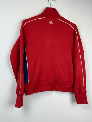 Vintage Adidas Sweatshirtjacke (M Frauen)