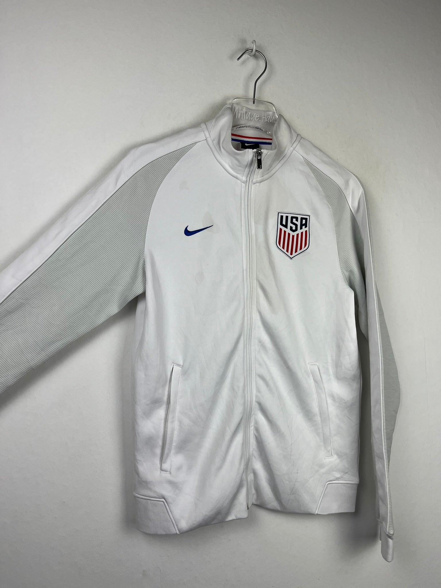 Vintage Nike USA Sweatshirtjacke (XS-S)