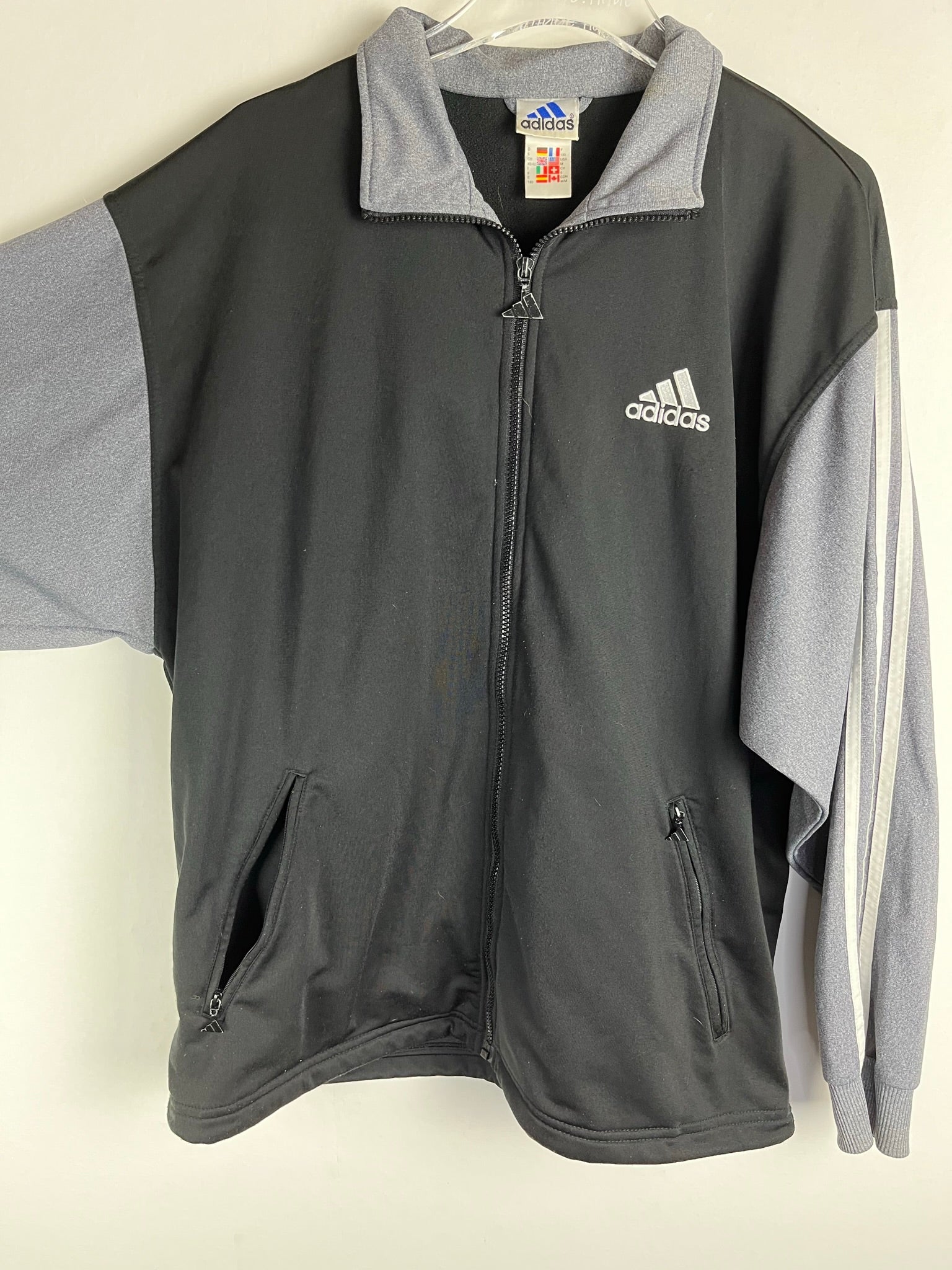 Vintage Adidas Sweatshirtjacke (M)