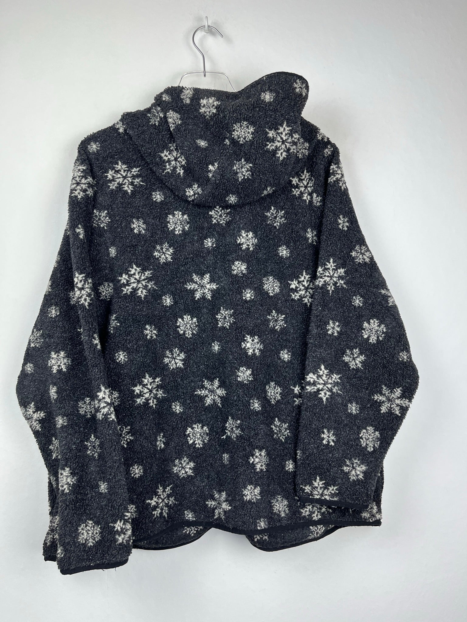 Vintage Fleece Sweatshirtjacke (XL)
