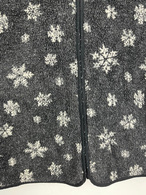 Vintage Fleece Sweatshirtjacke (XL)