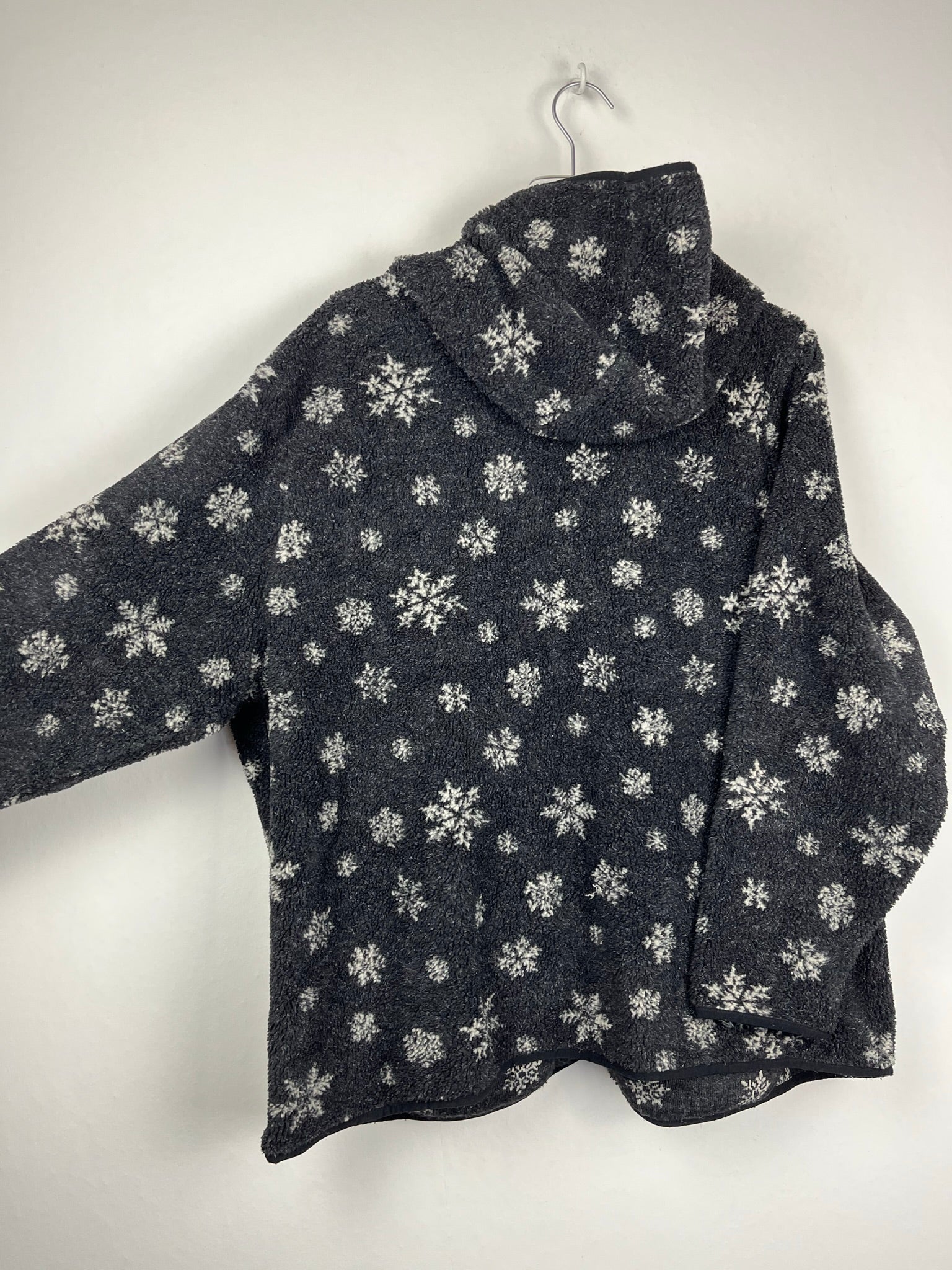 Vintage Fleece Sweatshirtjacke (XL)