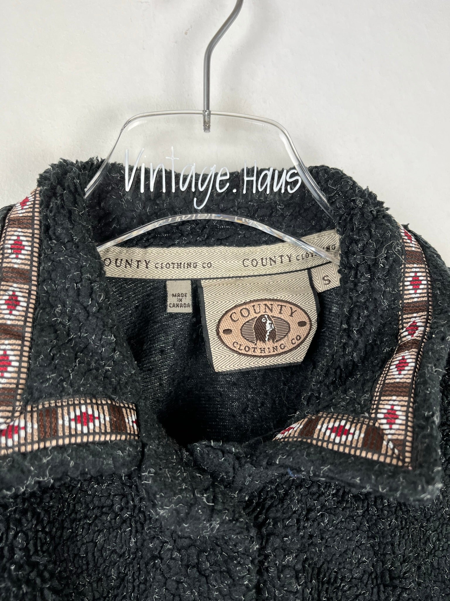 Vintage Fleece Hemd (S)