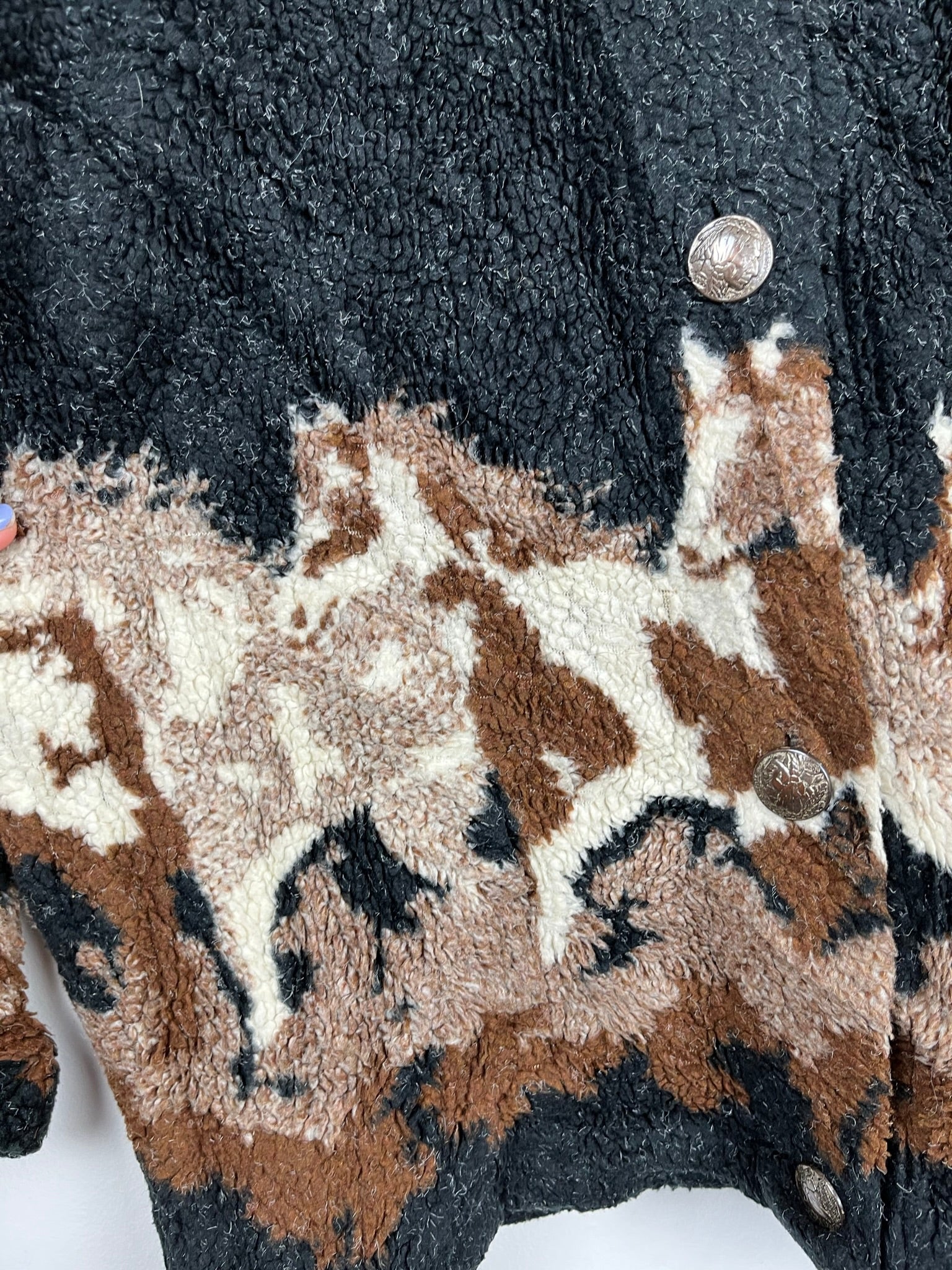 Vintage Fleece Hemd (S)