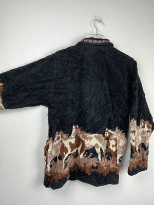 Vintage Fleece Hemd (S)