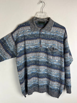 Vintage Half-Zip Sweater (M)