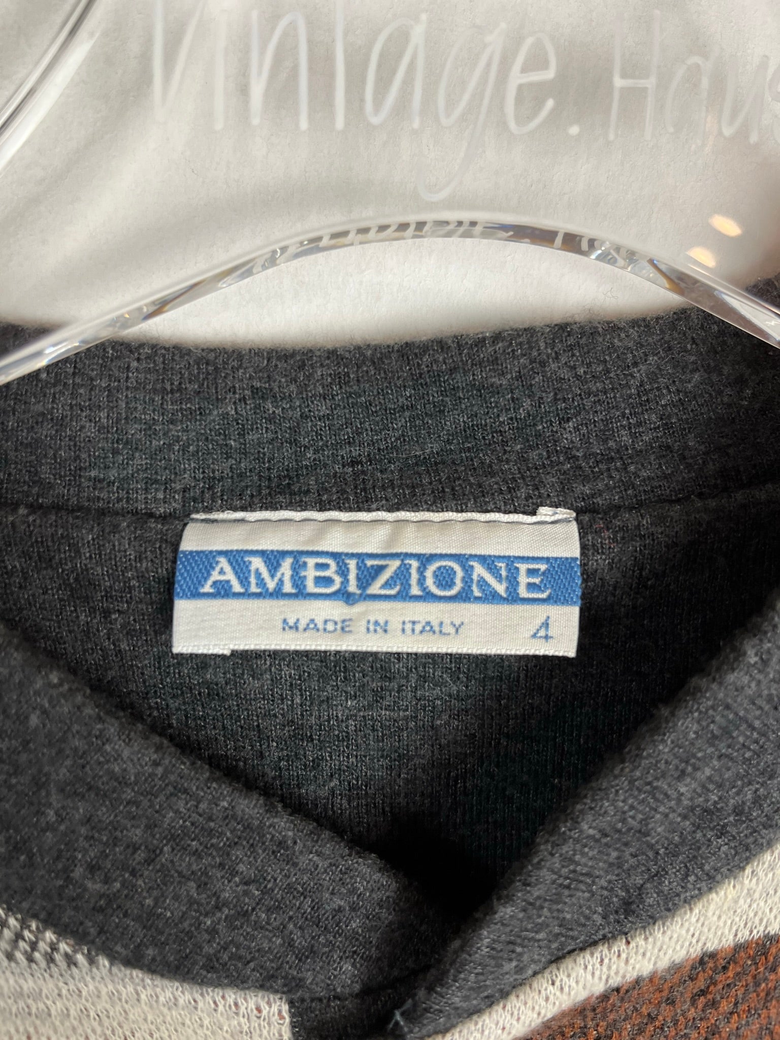 Vintage Half-Zip Sweater (S)