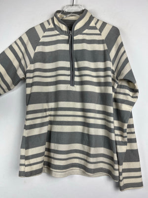 Vintage dünner Fleece Half-Zip Sweater (S)