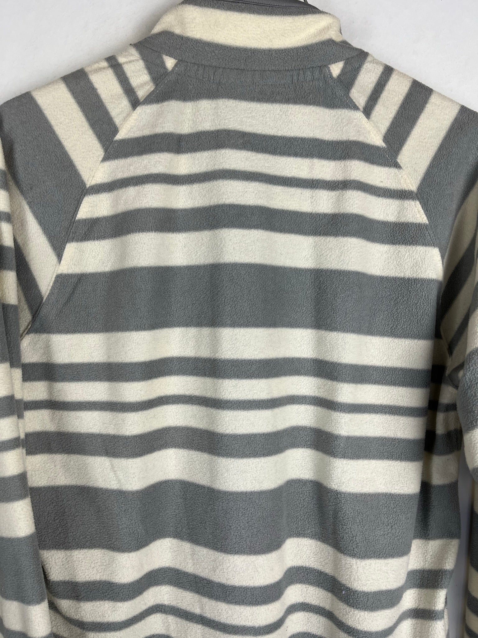 Vintage dünner Fleece Half-Zip Sweater (S)