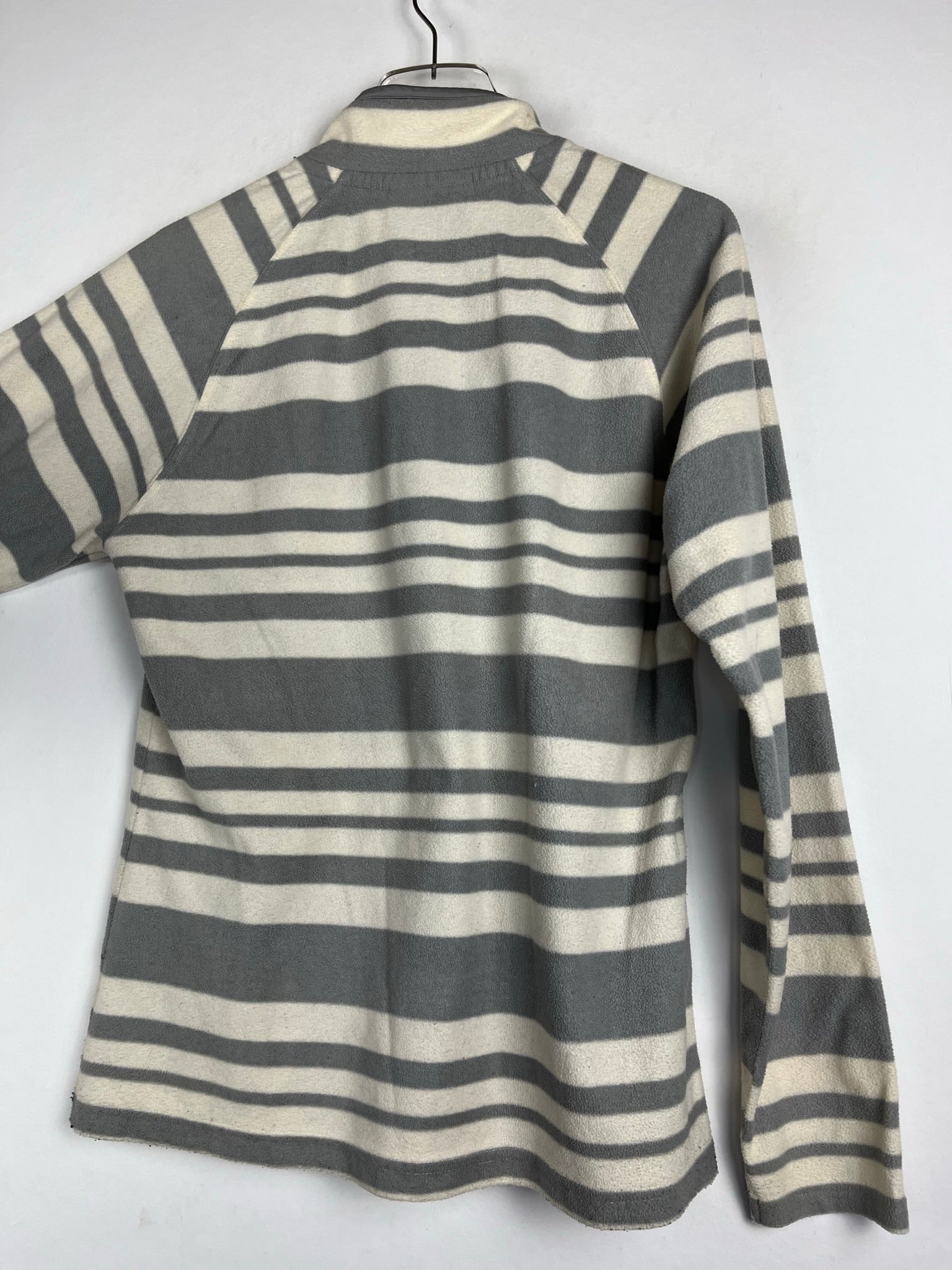 Vintage dünner Fleece Half-Zip Sweater (S)