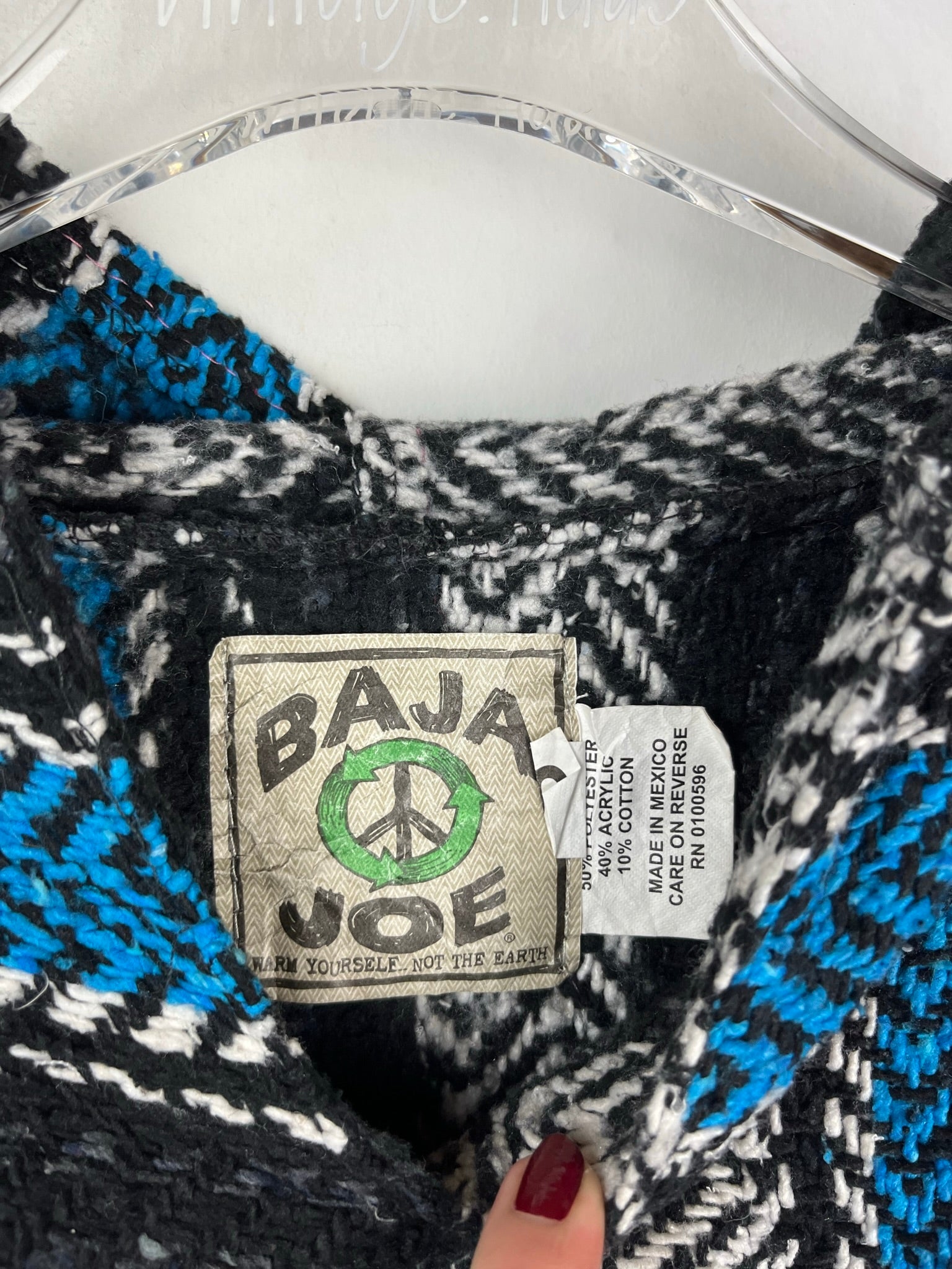 Vintage Baumwoll Pullover (M)
