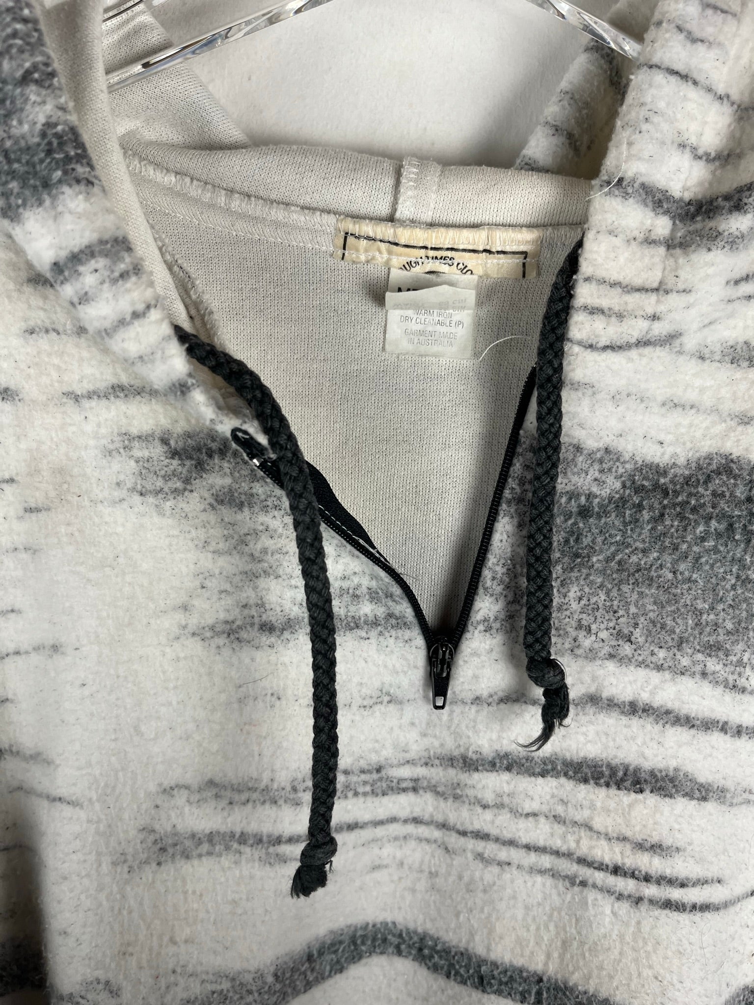 Vintage Fleece Half-Zip Pullover (L)