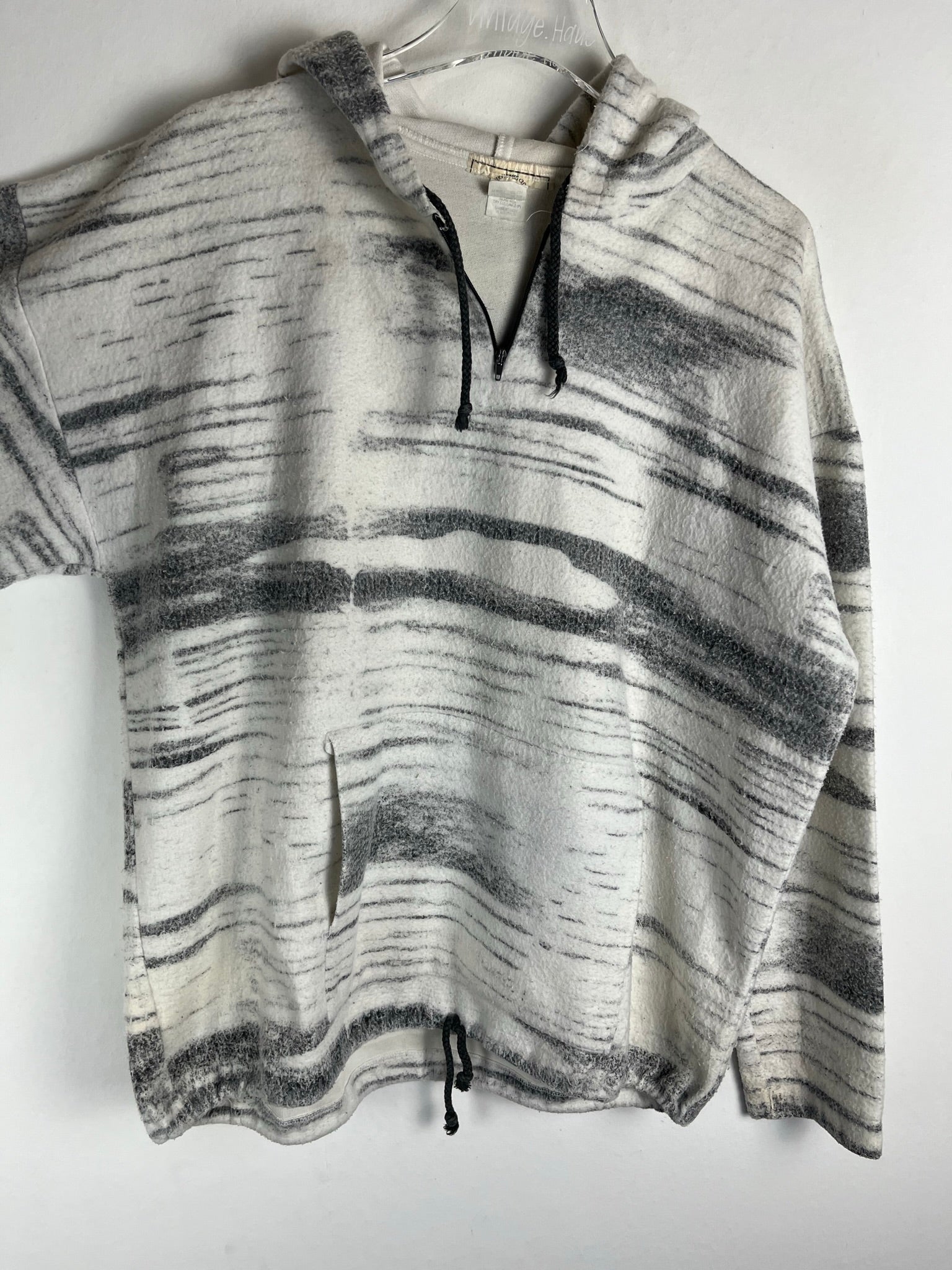 Vintage Fleece Half-Zip Pullover (L)