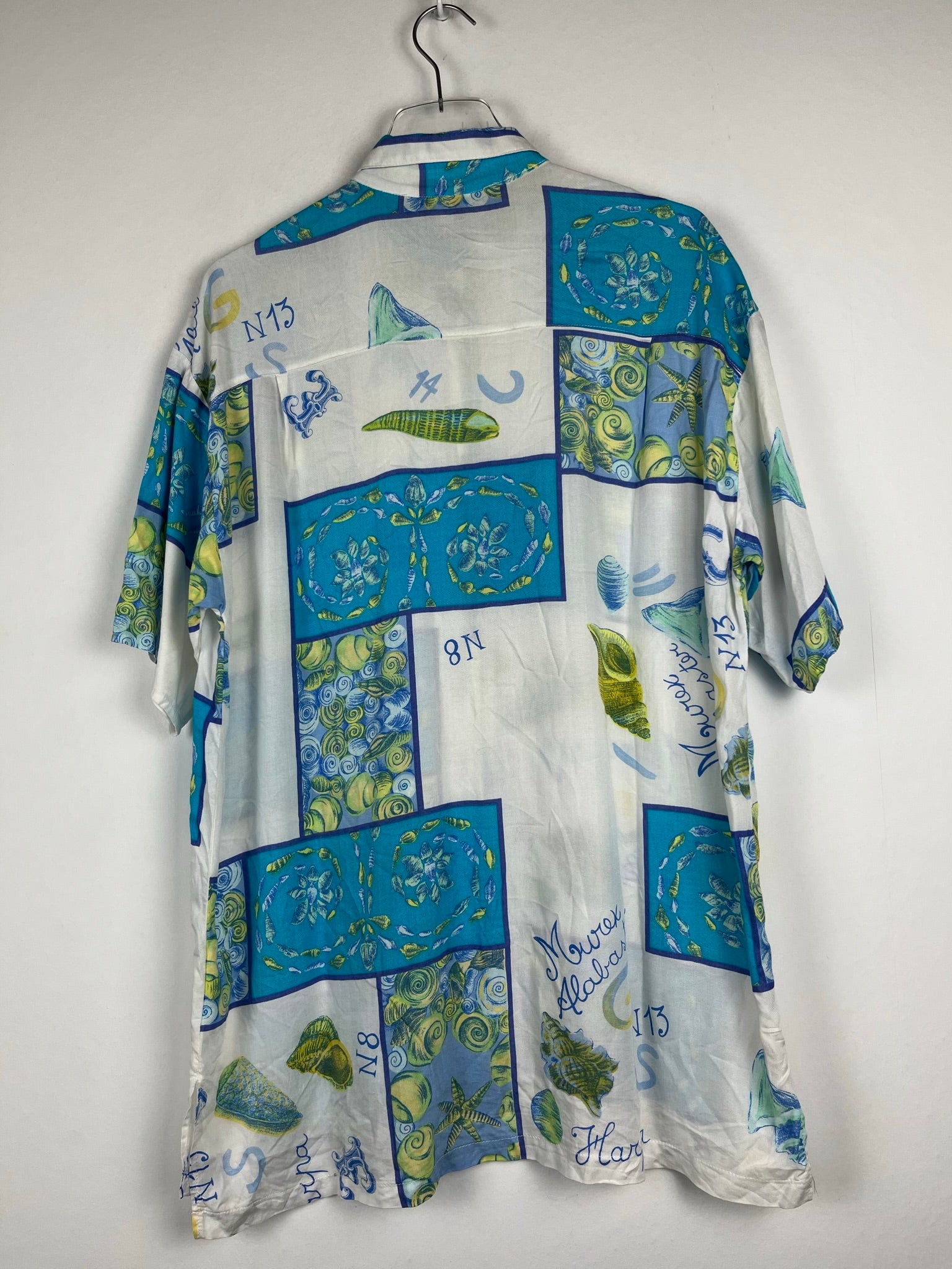 Vintage Crazy Pattern Hemd (S)