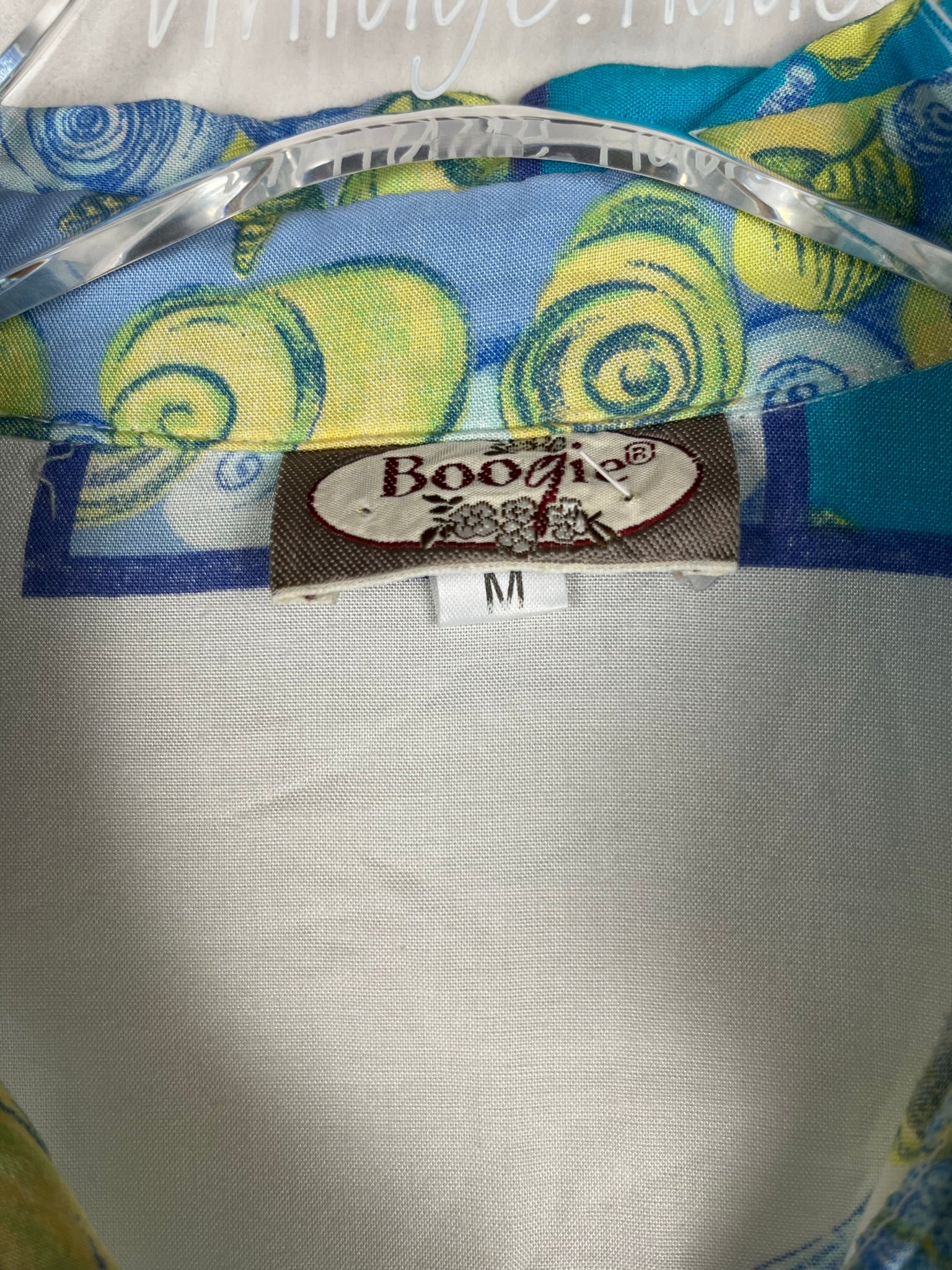 Vintage Crazy Pattern Hemd (S)