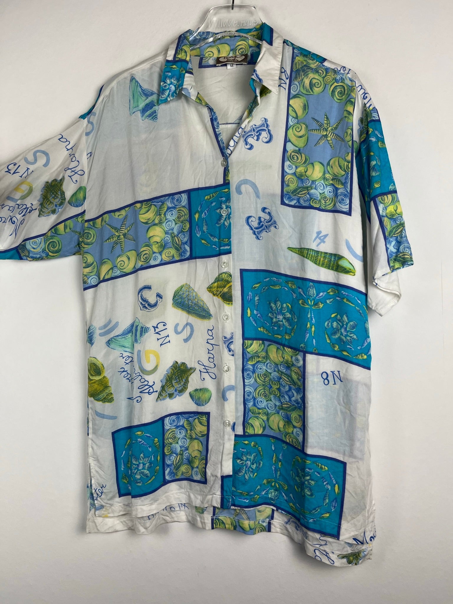 Vintage Crazy Pattern Hemd (S)