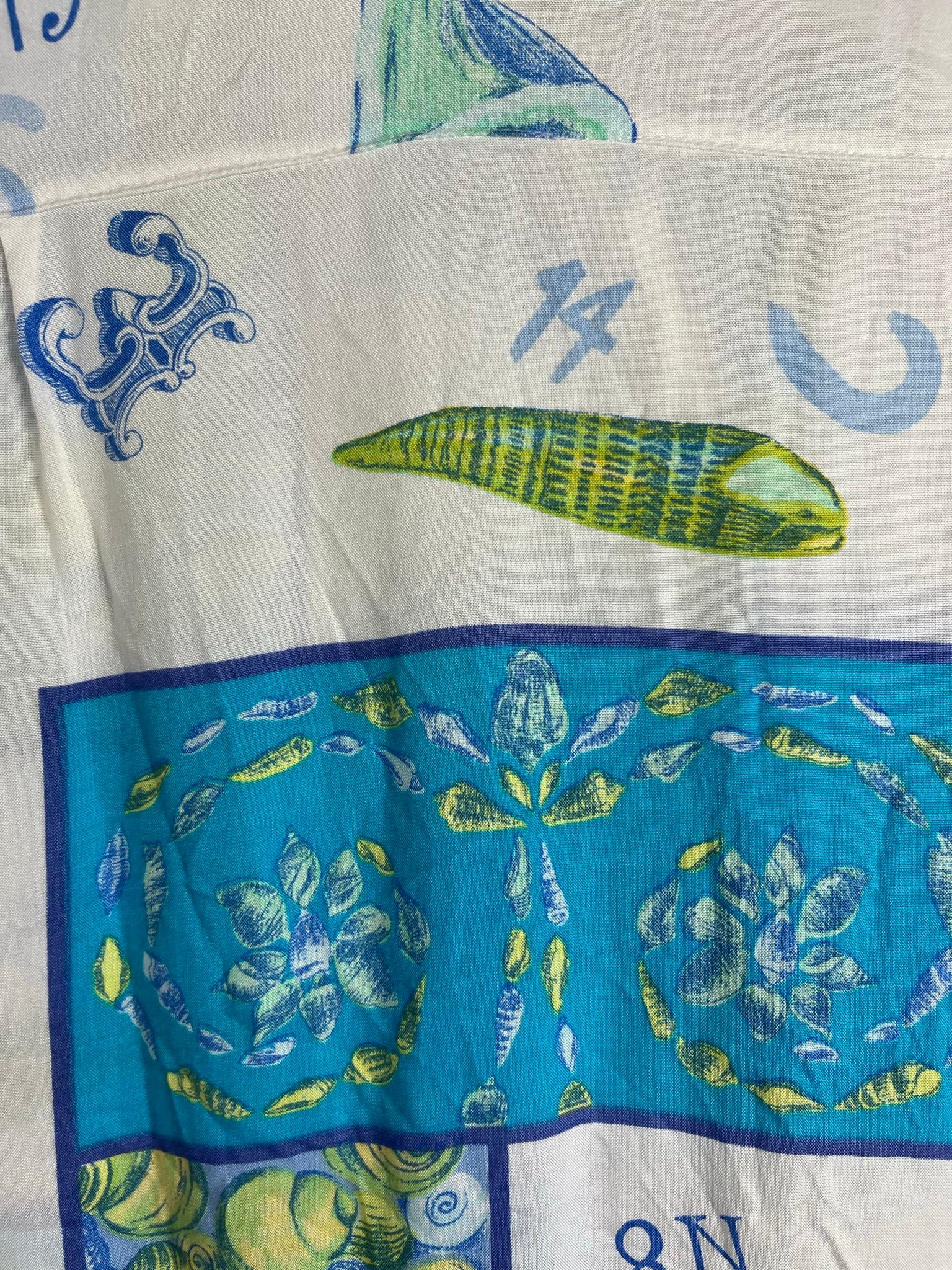 Vintage Crazy Pattern Hemd (S)