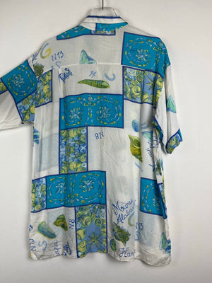 Vintage Crazy Pattern Hemd (S)
