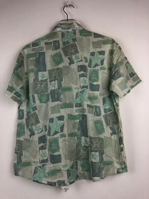 Vintage Crazy Pattern Hemd (S)