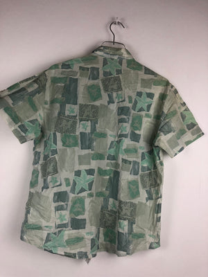 Vintage Crazy Pattern Hemd (S)