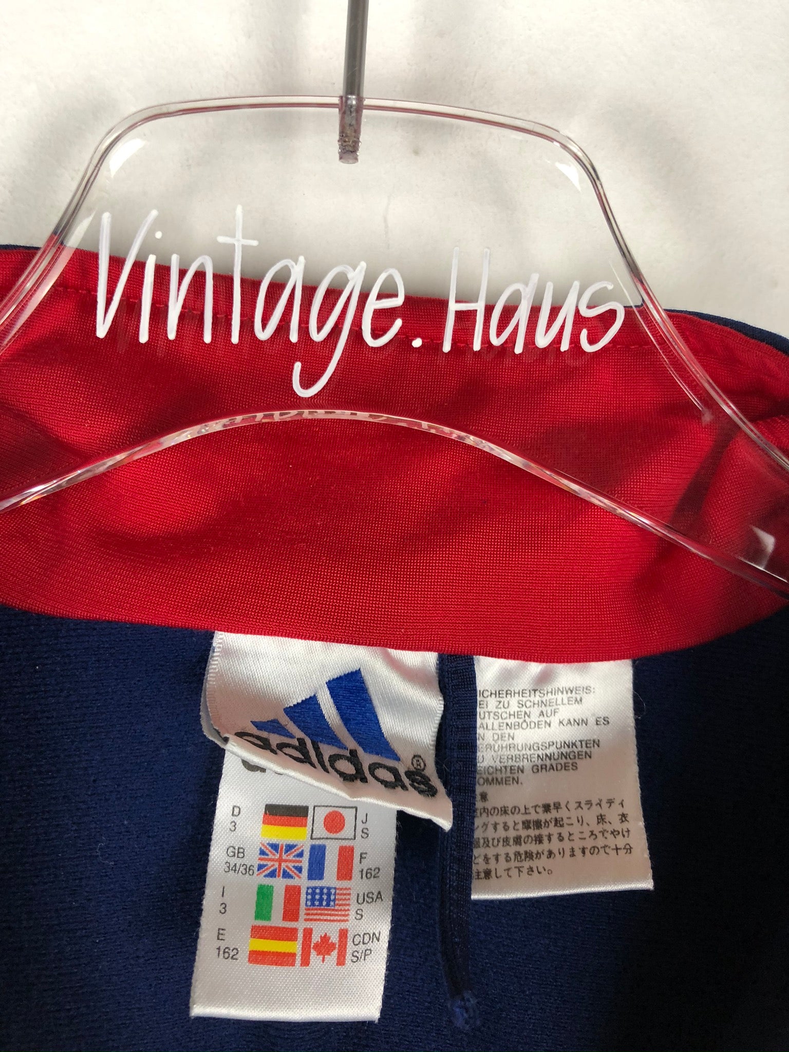 Vintage Adidas Sweatshirtjacke (S)
