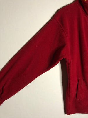 Vintage Puma Fleece Sweatshirtjacke (L)