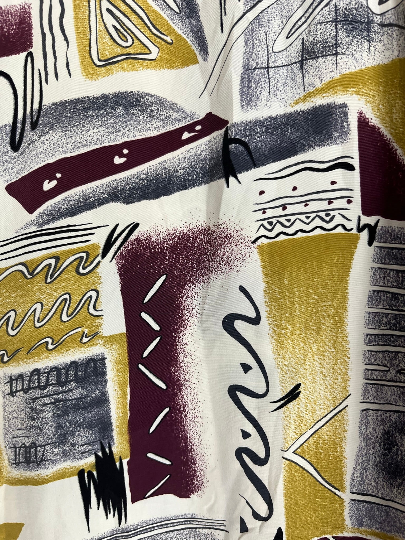 Vintage Crazy Pattern Hemd (L)