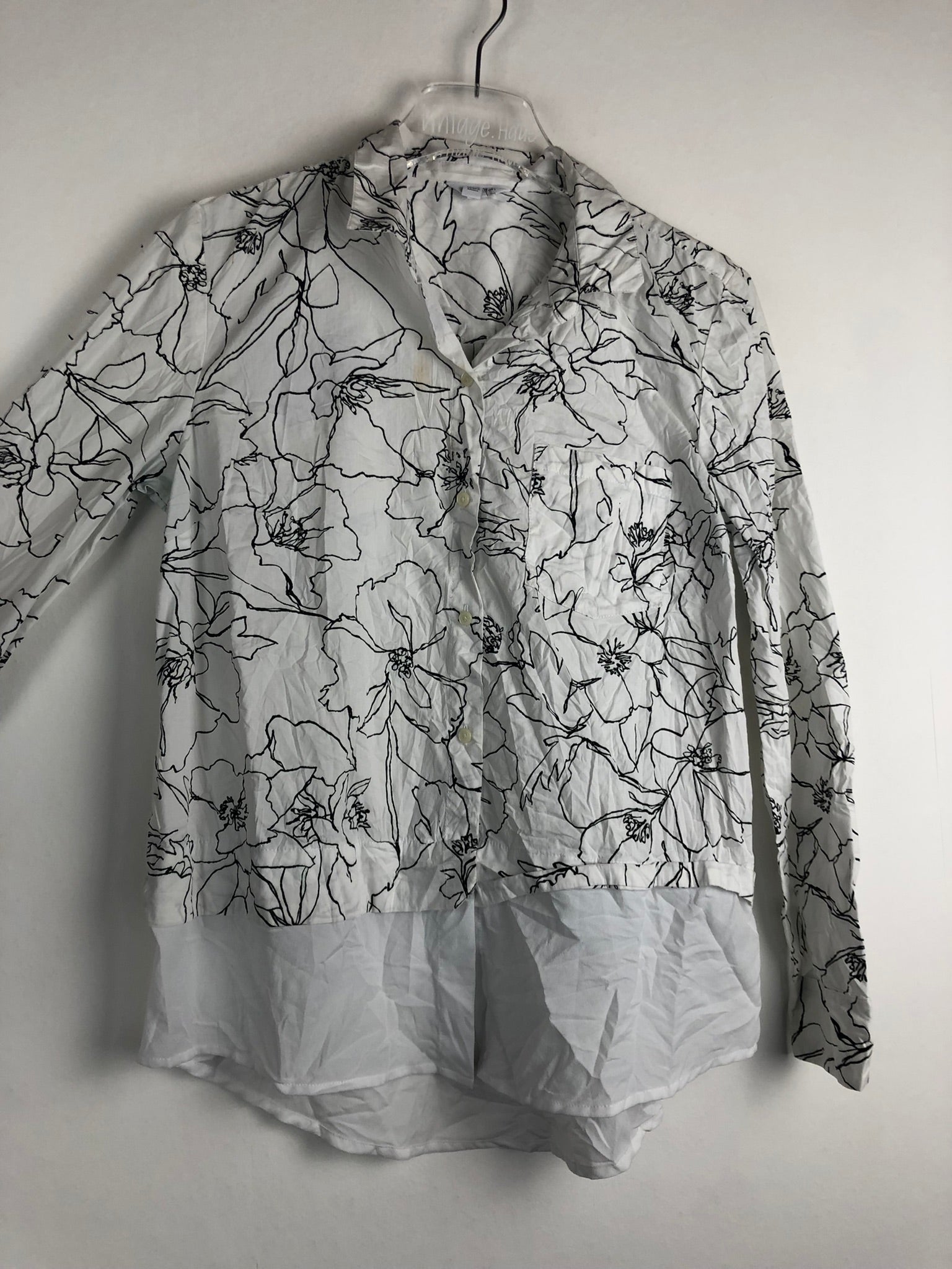 Vintage Calvin Klein Bluse (M-L)