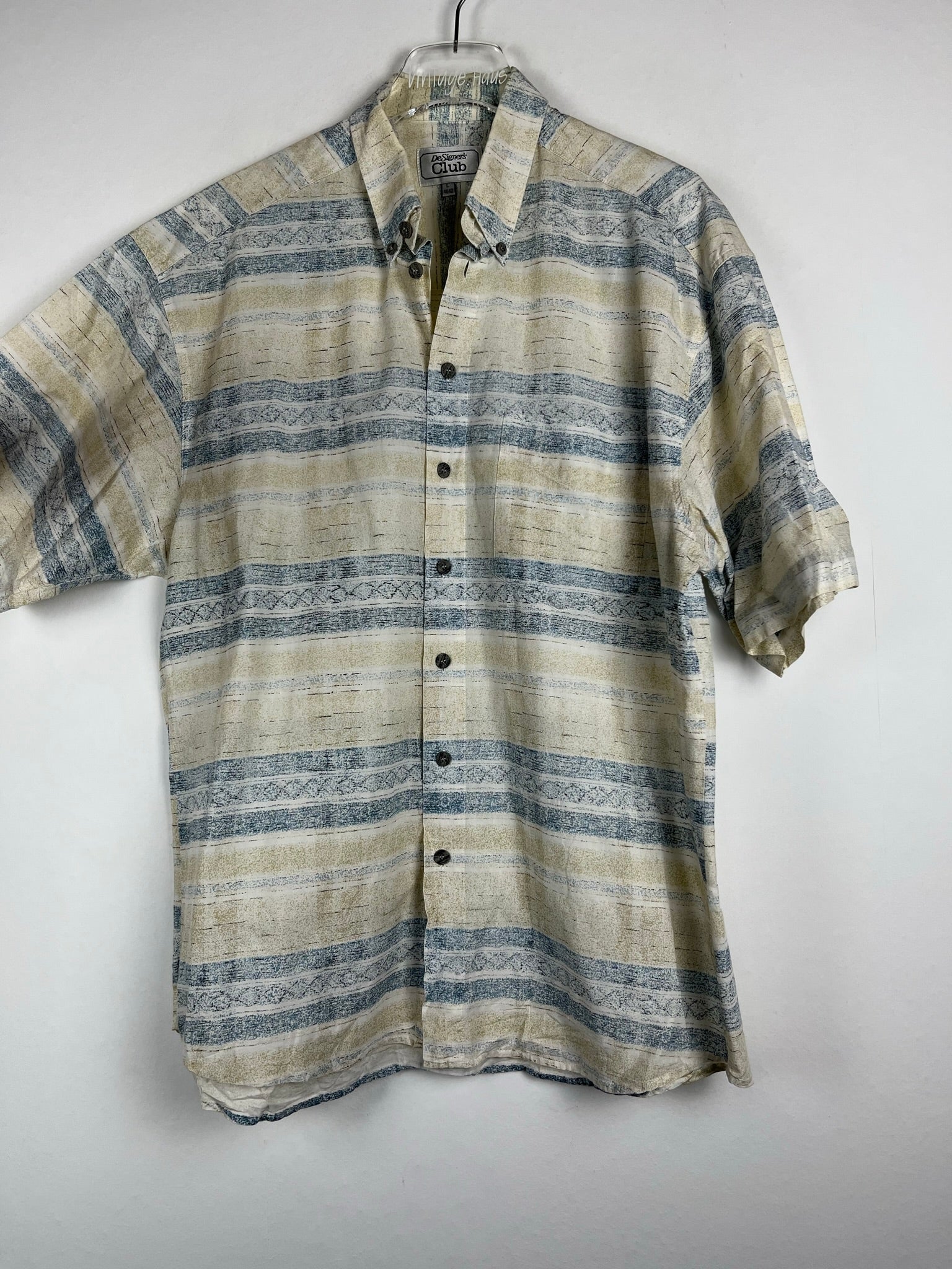 Vintage Crazy Pattern Hemd (L)