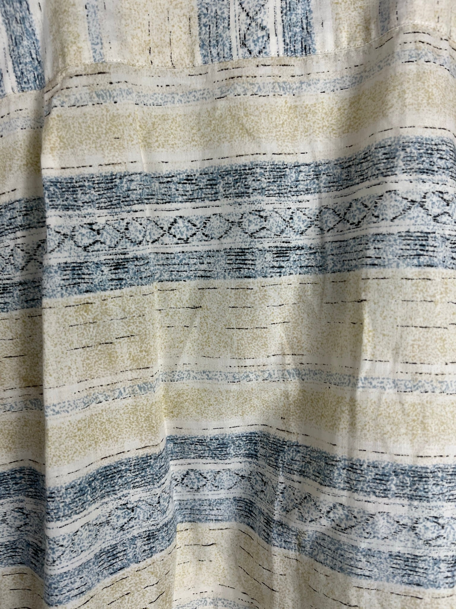 Vintage Crazy Pattern Hemd (L)