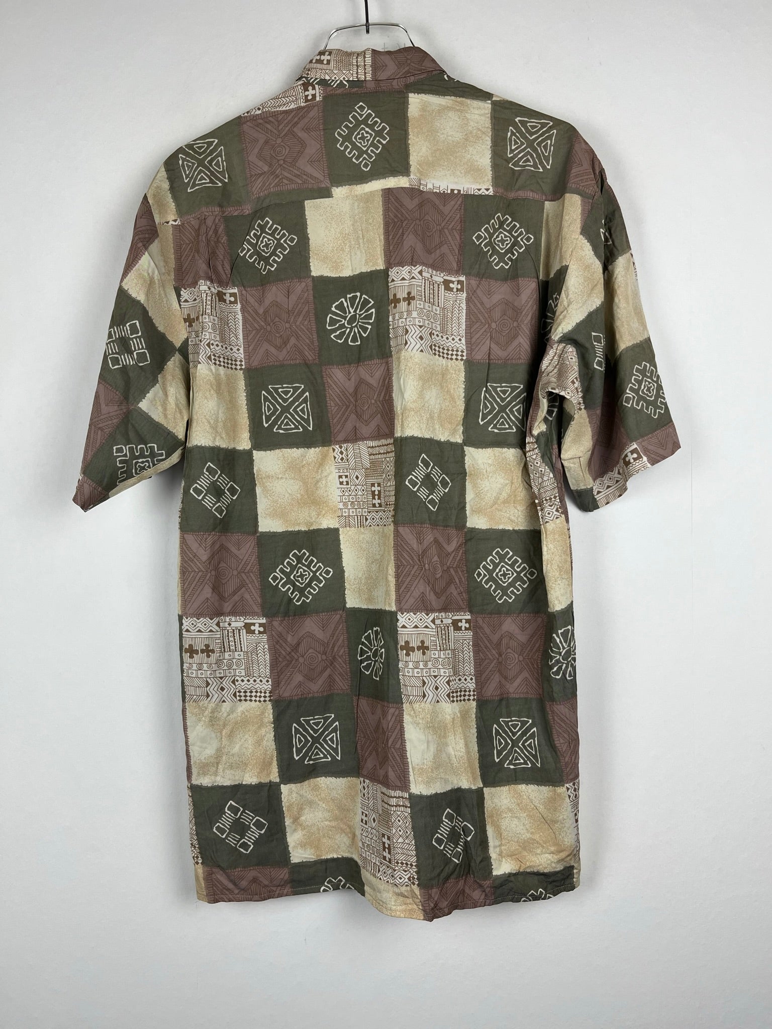 Vintage Crazy Pattern Hemd (S)