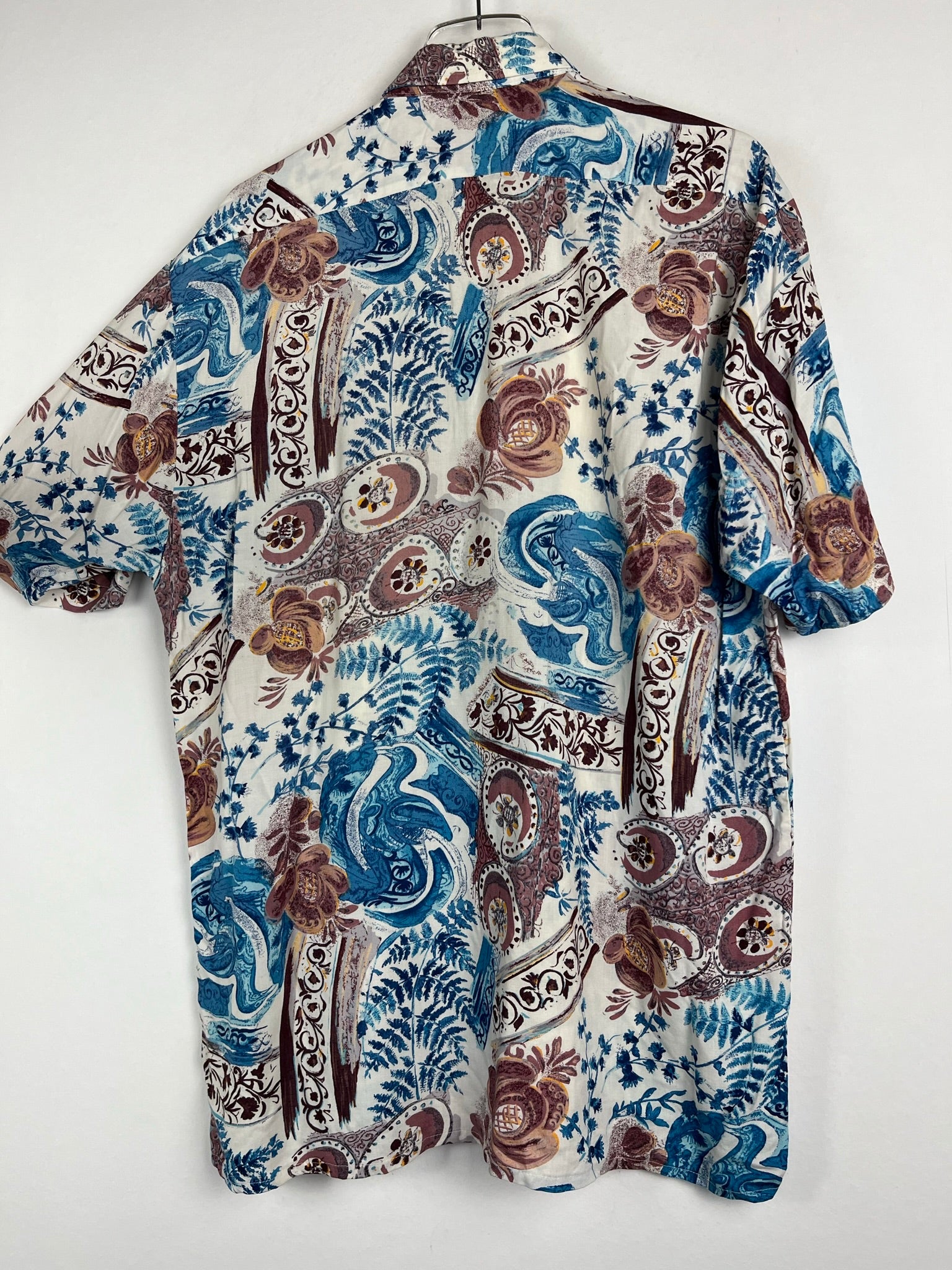 Vintage Crazy Pattern Hemd (M)