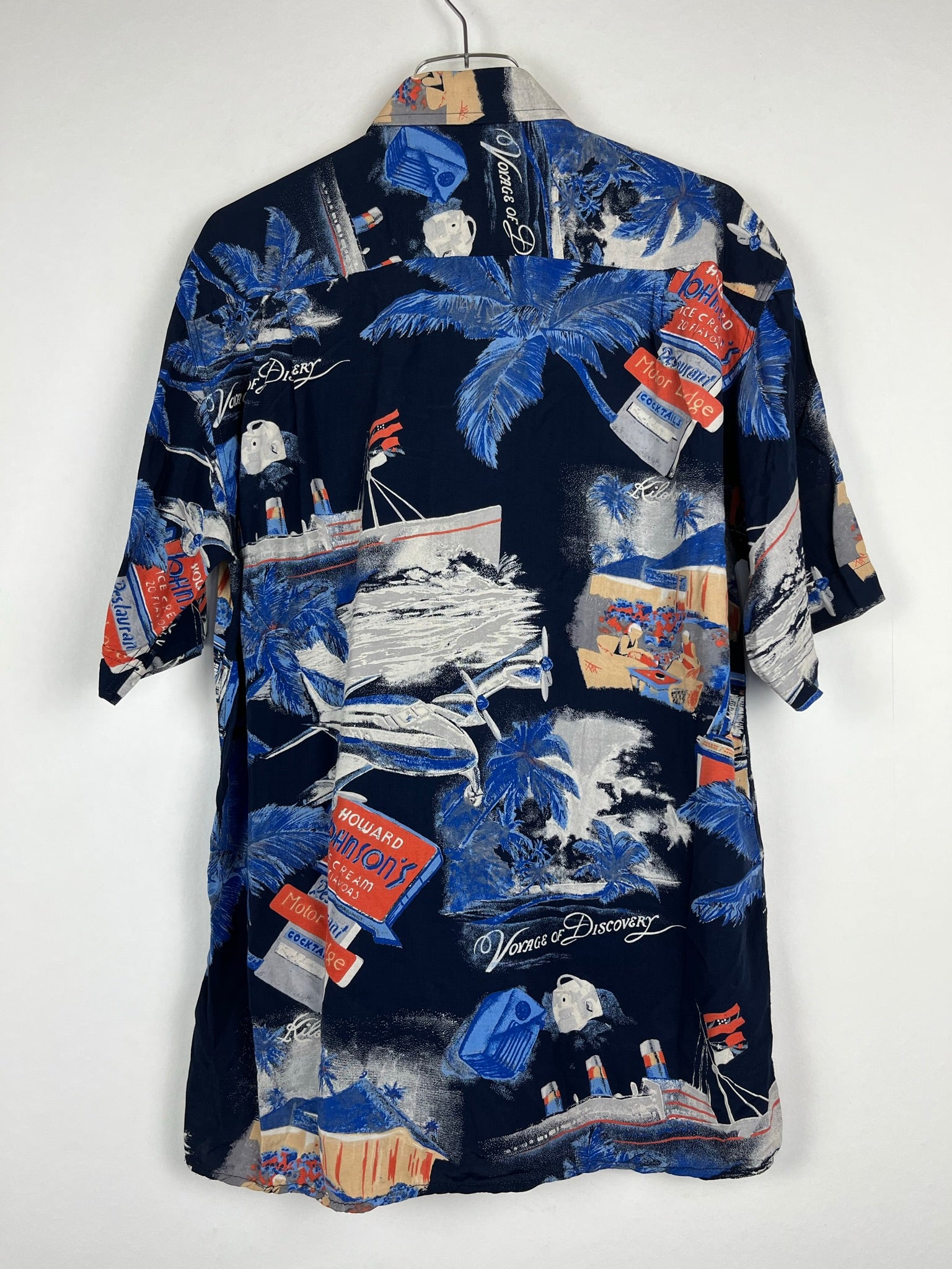 Vintage Crazy Pattern Hemd (S)