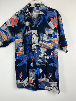 Vintage Crazy Pattern Hemd (S)