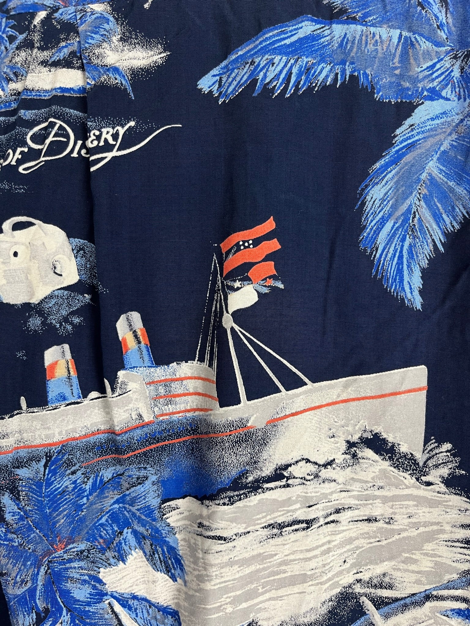 Vintage Crazy Pattern Hemd (S)