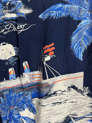 Vintage Crazy Pattern Hemd (S)