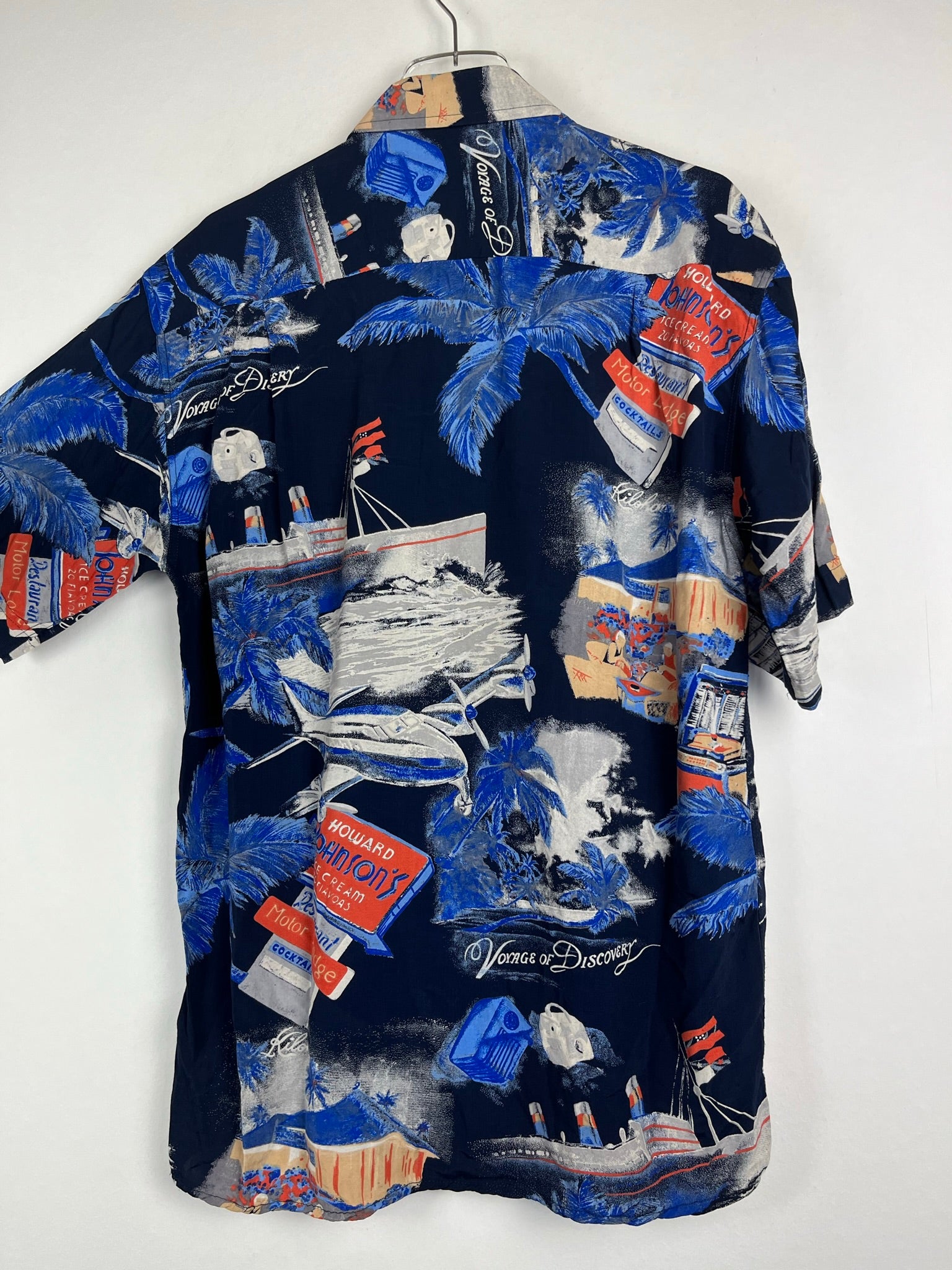 Vintage Crazy Pattern Hemd (S)