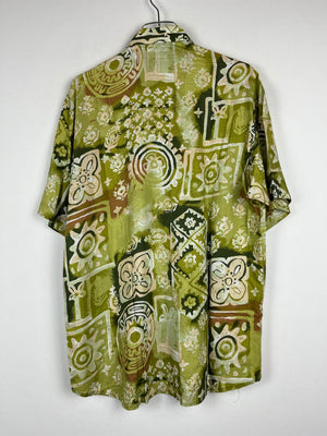 Vintage Crazy Pattern Hemd (S)