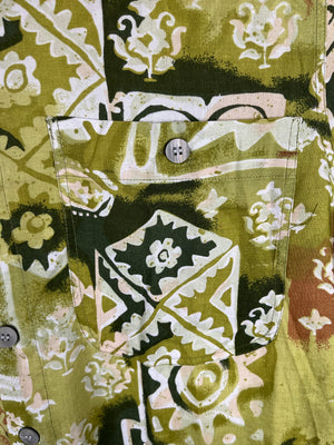 Vintage Crazy Pattern Hemd (S)