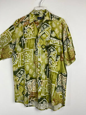 Vintage Crazy Pattern Hemd (S)