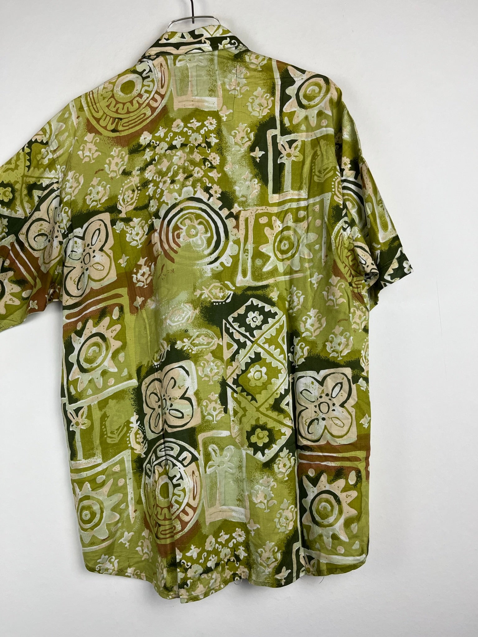 Vintage Crazy Pattern Hemd (S)
